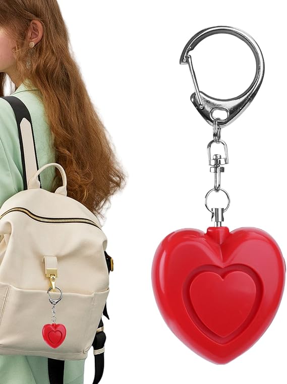 Keychain Alarm LED Light Personal Safety Alarm