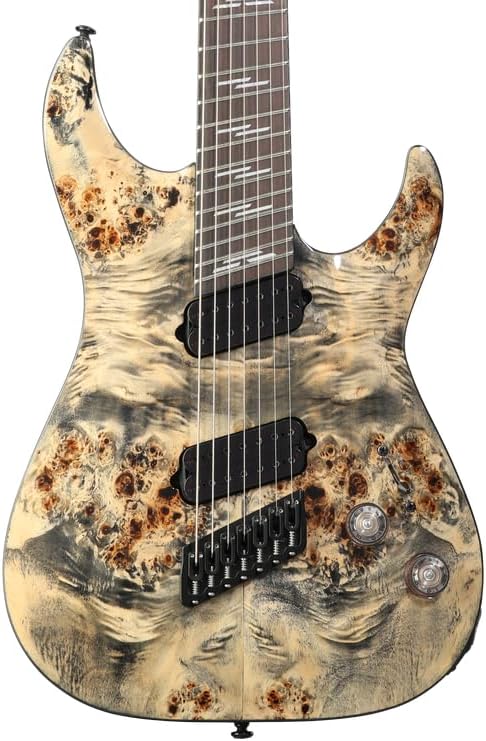 Schecter Omen Elite-7 Multiscale 7 String Electric Guitar - Charcoal