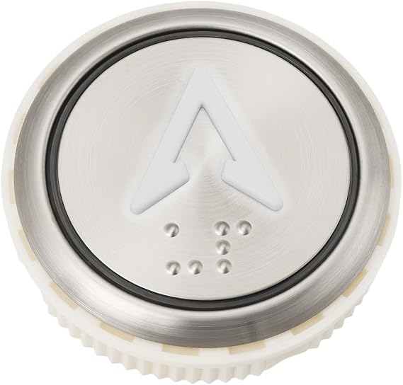 Round Elevator Button AN306 36x15 mm Blue Light Compatible with Elevator Panels