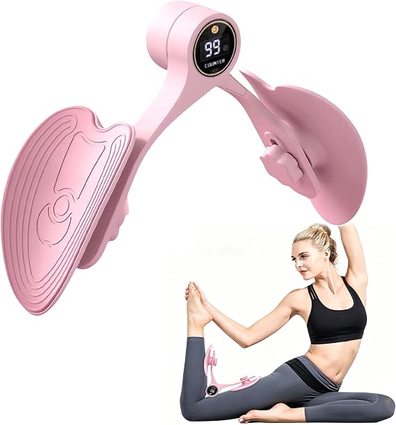 Pelvic Floor Strengthener for Women, 360 Rotation, Smart Display, Pink