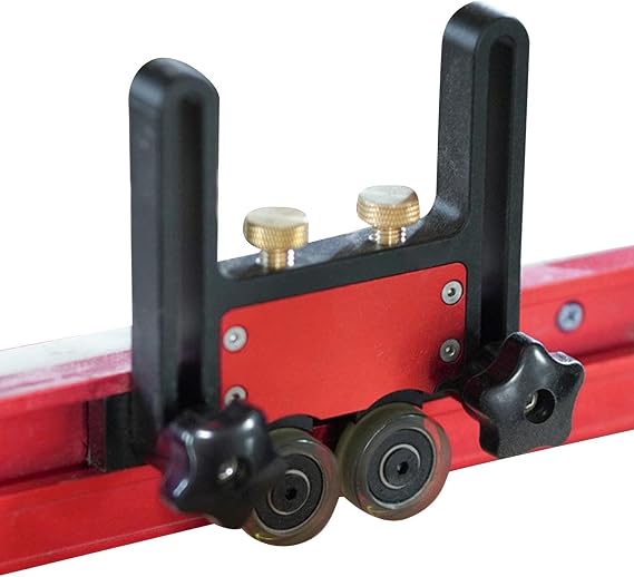 Bearing Stock Roller Aluminum Alloy Adjustable Pressure Double Wheel Stand