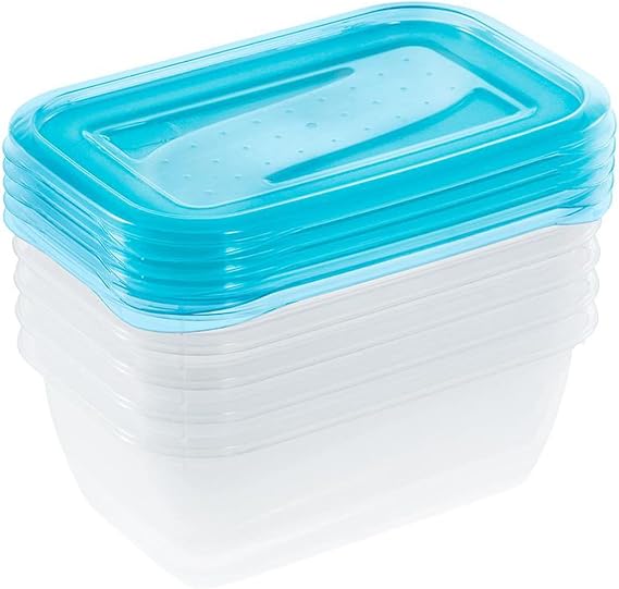 Keeeper Storage Container Set Purple Transparent