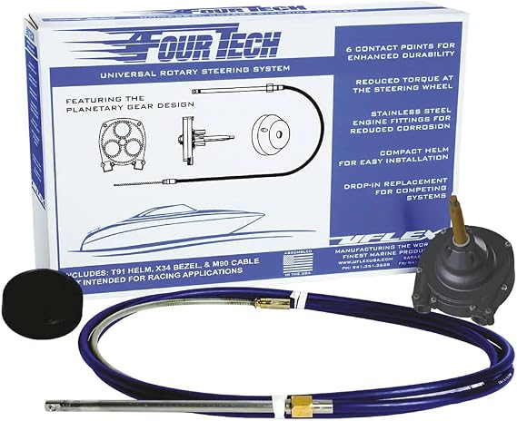 Uflex FOURTECH15 Fourtech 15' Rotary Steering
