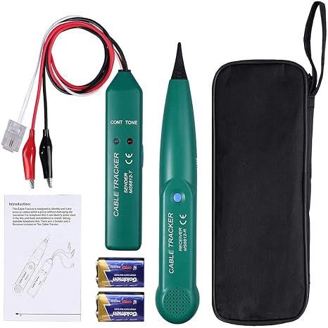 Cable Tracker, Cable Break Detector Robotic Lawnmower, Cable Finder Cable Tester for Network Cable Tester, Passage of Test Circuit