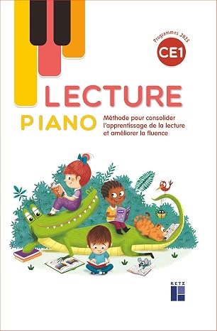 Lecture Piano CE1: Manuel avec piano