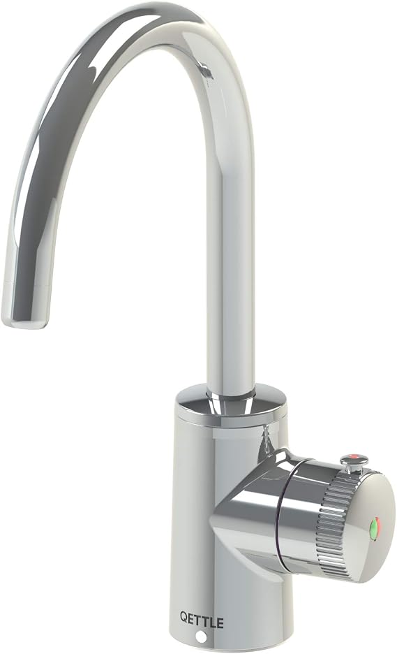 QETTLE MINI 2-in-1 Instant Boiling Water Tap | True Boiling and Filtered Cold (2 Litre Boiler)
