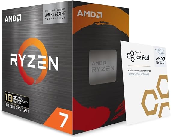 Amd Cpu Am4 Box Ryzen 7 5800x3d 100-100000651pof 8c/16t/3.4-4.5ghz/105w