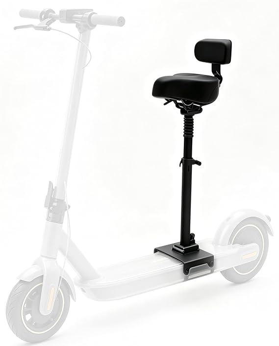 電動スクーターシート Ninebot Max G30 G30P G30LP対応 折りたたみ式 高さ調節可能 衝撃吸収 ソフトサドル 交換用