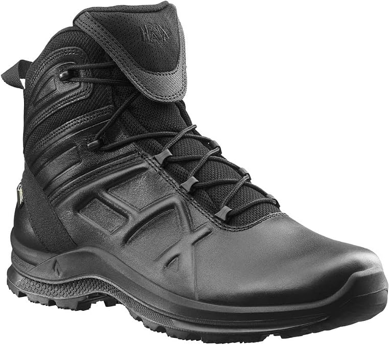 Haix Black Eagle Tactical 2.0 GTX mid/black Knöchelhoch, wasserdicht und hundert Prozent sicher. Dein Black Eagle