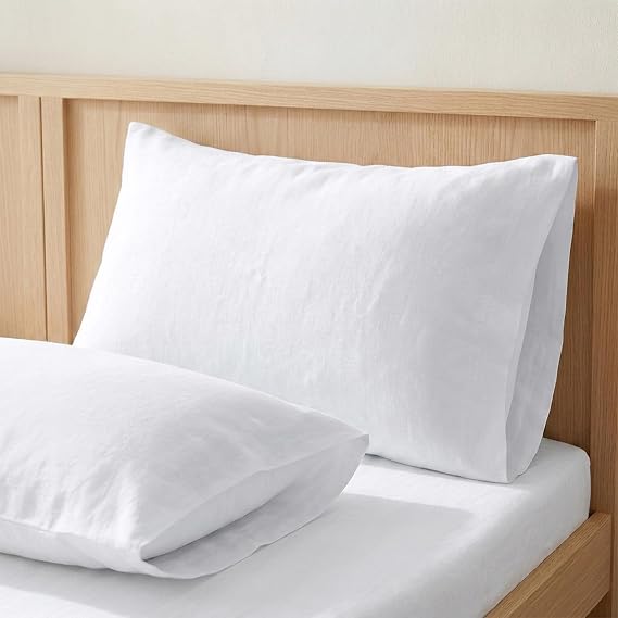 ECOMMERC3 Pillowcases 45x85 Pack 2 100% cotton | White