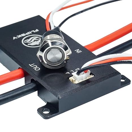 Flipsky アンチスパークスイッチ アルミニウム PCB/CASE V1.0 200A 電動スケートボード/自転車/スクーター/ロボット用