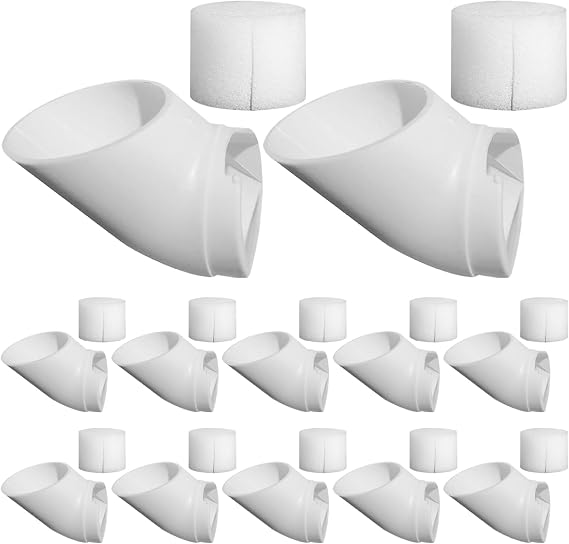 Hydroponic Growing System, 12 Set Vertical Kit - with Cups & Water-Absorbent Sponge for Balcony, Indoor Garden