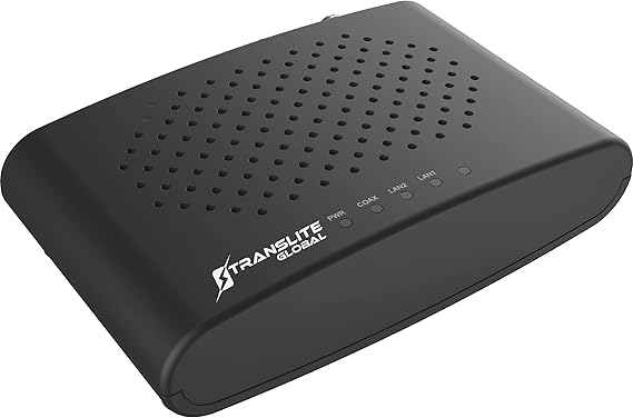 MoCA 2.5, 2 Gigabit Ethernet Port - Ethernet Over Coax Adapter 2 Pack | Translite Global | Model: TL-MC84