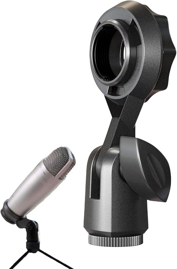 Microphone Mount Adjustable Non Slip Universal Shockproof