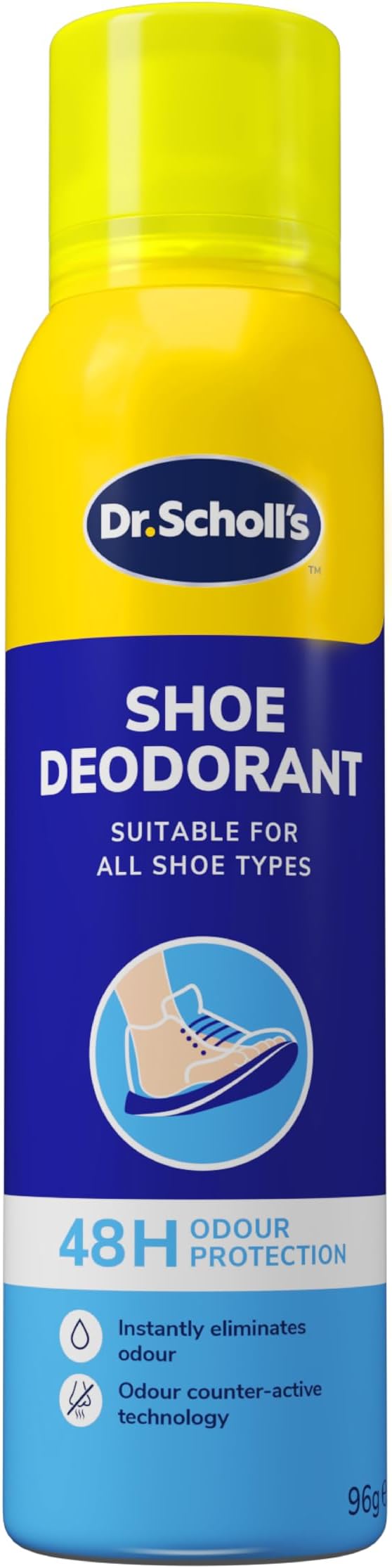 Scholl Ayakkabı Spreyi, Koku Giderici, 150 ml