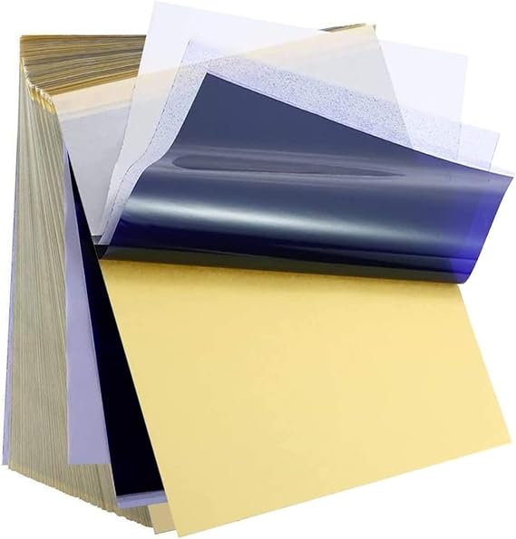 100Pcs Tattoo Transfer Paper A4 Tattoo Stencil Paper