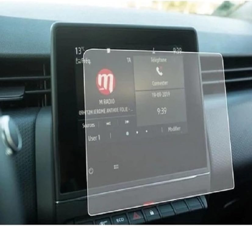 5 Easy Link 7.3 inç Navigasyon Nano Ekran Koruyucu Renault Clio ile uyumlu