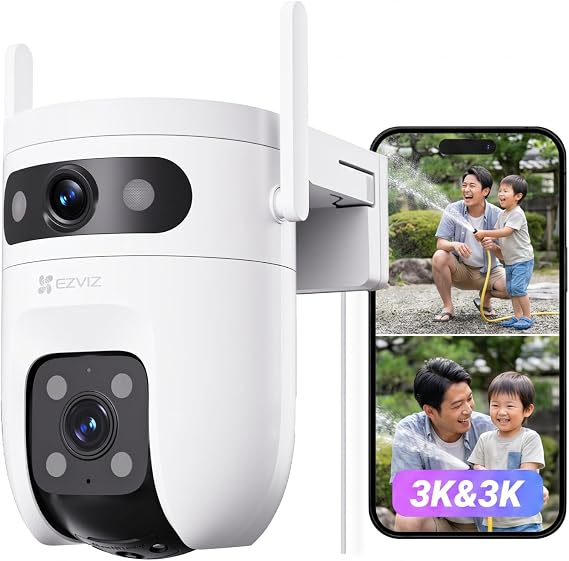 EZVIZ C9c 3K Security Camera Outdoor 5MP + 5MP Dual Lens