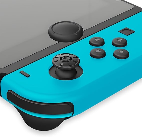 Switch Joy-Con 10 Piece Replacement Analog Joystick Cap Cover - Black