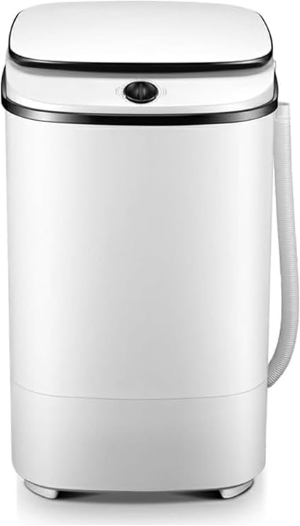 Mini Washing Machine, Mini Washing Machine with Dehydration, Mini Washing Machine, Compact Portable Washing Machine, With Dehydration Function, Sterilized, Blu-ray Sterilization, Space Saving, Simple, Baby Clothes, Socks, Underwear, Washing Underwear, With Drain Basket, For Home, Socks, Underwear, Mask, Towel, In Dorm, Office, Time Saving, Living Alone, 1.6 gal 7.5 L White, 7.5 L