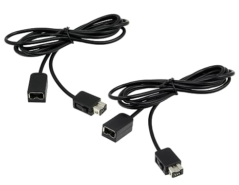 2-Pack SNES Controller Extension Cable For Nintendo Classic Mini 2016-2017
