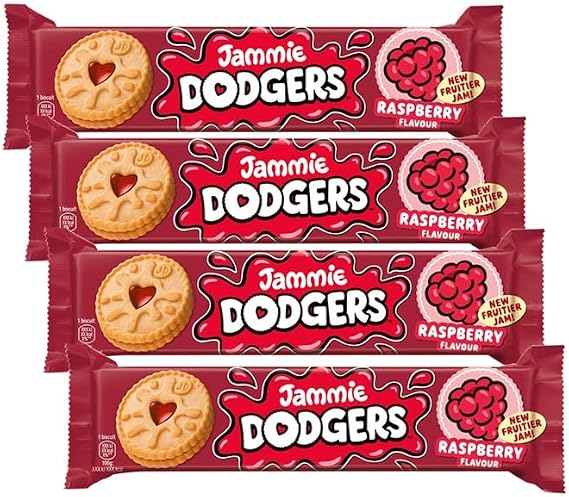 Jammie Dodgers Raspberry Biscuits 140g Perfect Hampers on Christmas Snacks