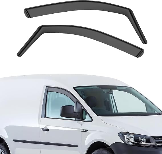 Wind Deflectors Rain Guards Fit for VW Caddy MK3 MK4 2004-2020