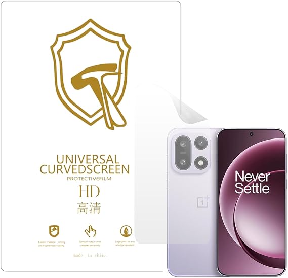 Microcase OnePlus 15 Global ile Uyumlu Full Tpu Nano Arka Ekran Koruma Filmi - EKM102