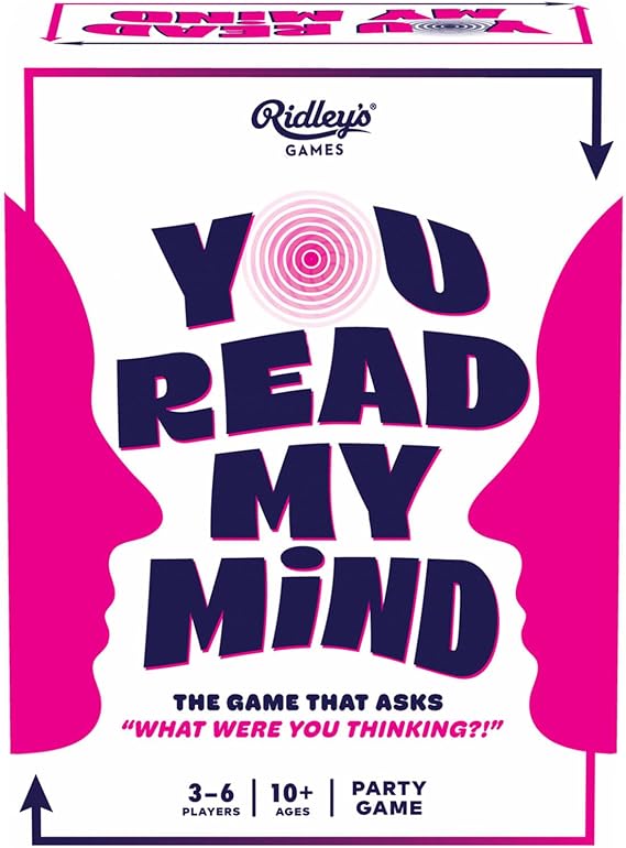 Ridley's | You Read My Mind! | Party Game | Ages 10+ | 3-6 Players | 30 Minutes Playing Time