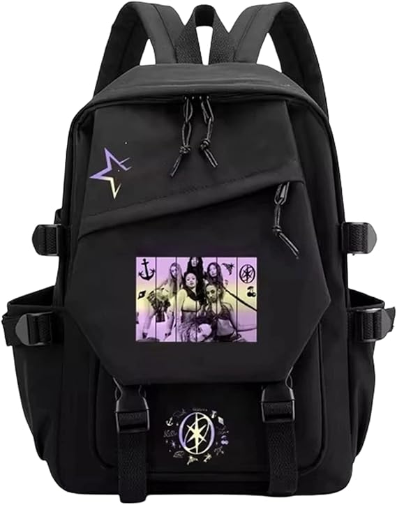 KATSEYE Backpack for School Katseye Merch School Bag for Fans, Girls, Boys