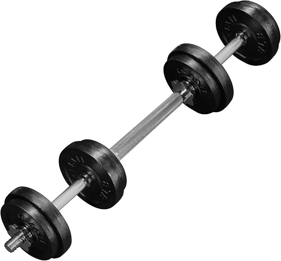 Yes4All Adjustable Dumbbell Set with Weight Plates/Connector - Exercise Equipment - Size Options 40-200lbs (18 kg to 90 kg)