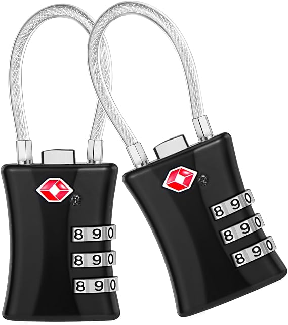 Blendura TSA Travel Suitcase Lock 2 Pieces