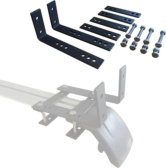 Universal Stainless L-Shape Bracket Installation Kit, Awning Mount Bracket, Sturdy Mounting Hardware, for Awning Replacement
