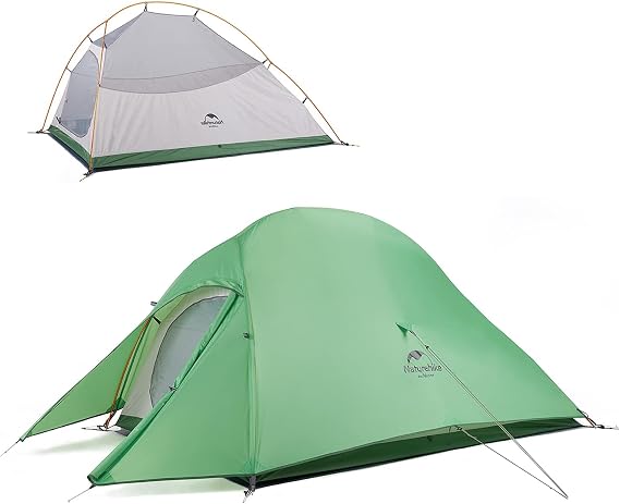 Naturehike Cloud-Up 超軽量 キャンプ ハイキング バックパッキングテント フットプリント付き