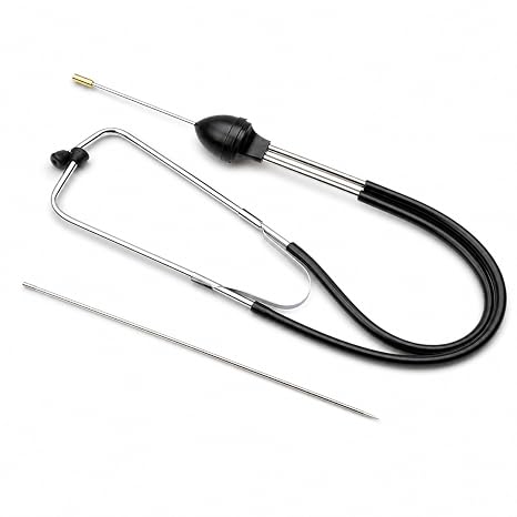Mechanics Stethoscope, Automotive Engine Diagnostic Tool, Professional Vehicle Maintenance Equipment, Cylinder Stethoscope with Extension Probe for Car and Truck Repairs