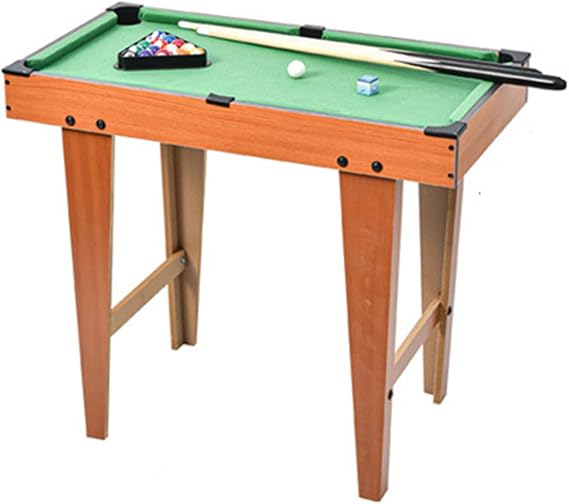 Billiard Table Set with Tripod, Grinding Gun, Mounting Tool, Brush, and 2 Clubs - Complete Accessories for a Fun Billiards Experience