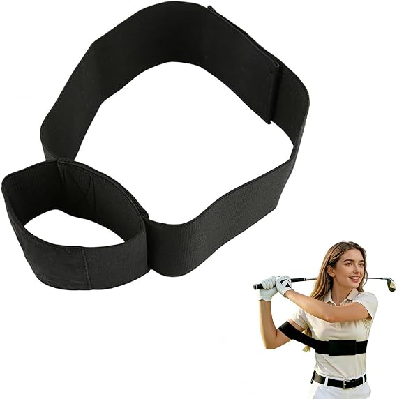 Spring 2026 Slider Golf Training Aid Robert Rock, Adjustable Swing Correcting Arm Band for Posture Correction, Ideal for Beginners