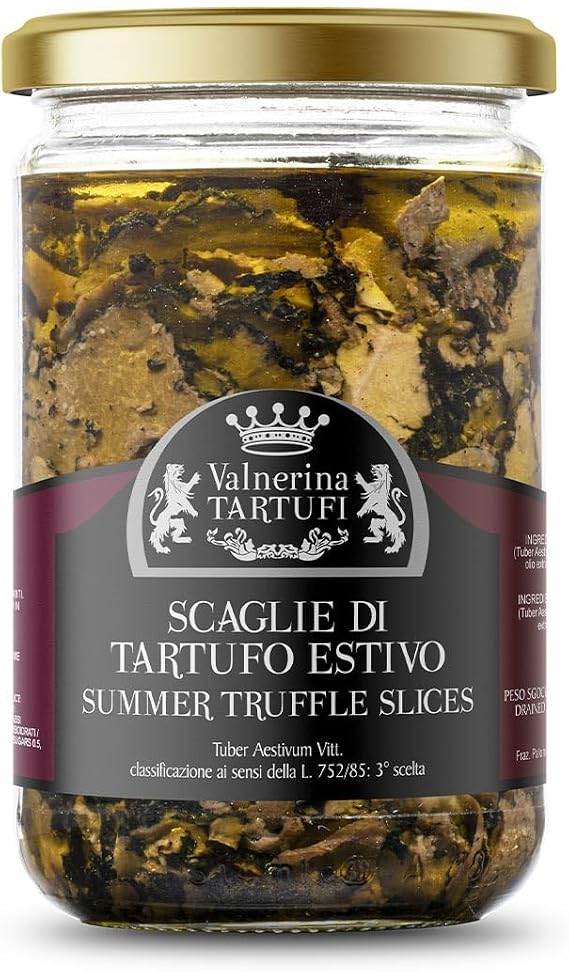 Valnerina Tartufi Summer Black Truffle Slices 250 g