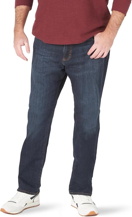 Lee Men's Big & Tall Extreme Motion Straight Taper Jean