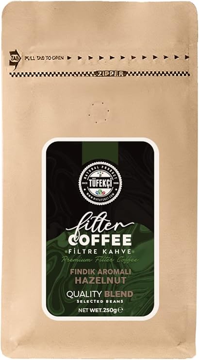 By Tüfekçi Fındıklı Filtre Kahve, 250 g