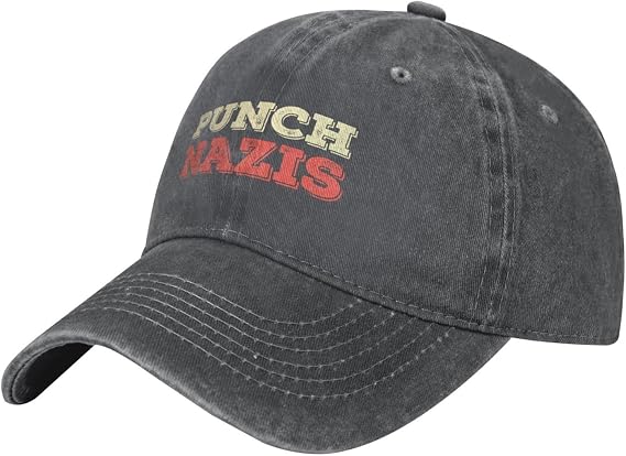 Baseball Cap, Premium Casual Hats, Punch Na-Zis, Classic Trucker Caps for Tennis, Adult, Activities