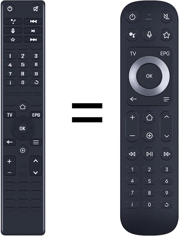 Replacement Remote Control for MagentaTV One 2.0 Android TV Box (No Voice)