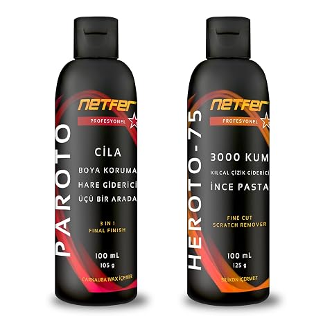 Netfer 2'li İnce Pasta Cila Set - 2x100 mL