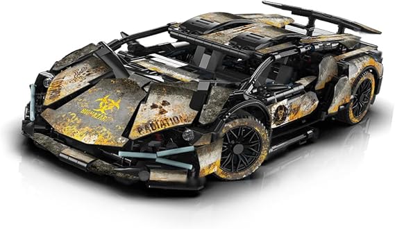 Technic Supercar Building Blocks Set, 1:14MOC Creative Supercar Construction Toys, Vehicle Construction Toys Compatible with major brands(1314PCS)