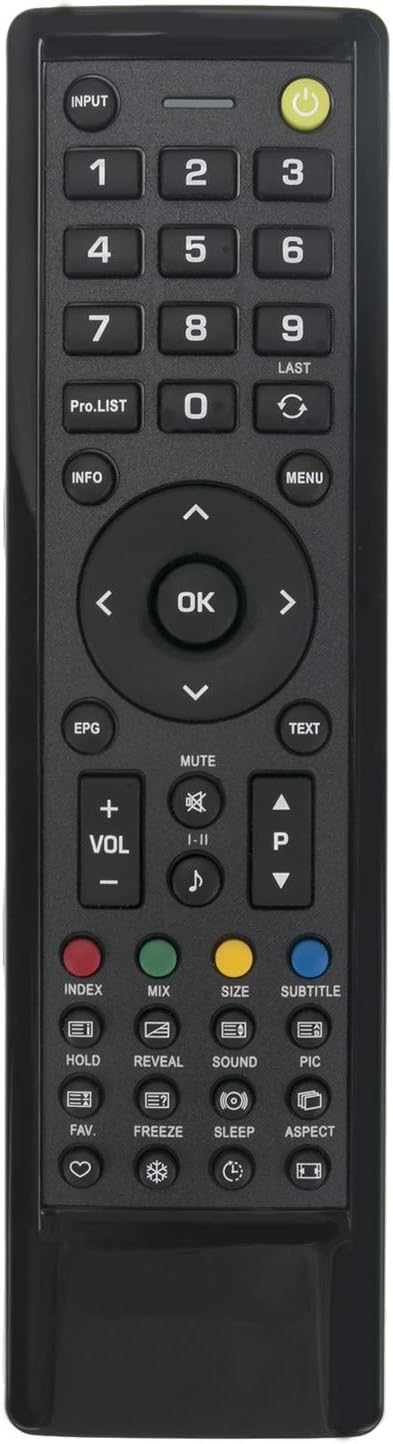 VINABTY Replace Remote Control for HANNSPREE LCD TV RC01J091706840 HSG1074 HSG1076 HSG1113 HSG1116 HSG1117 HSG1139 HSG1142 SJ28DMBB