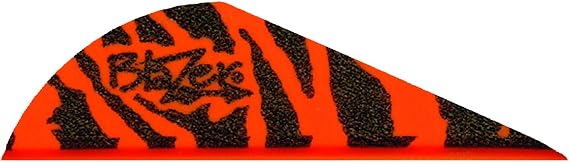 Bohning Orange Tiger 2" Blazer Vanes - 36Pk