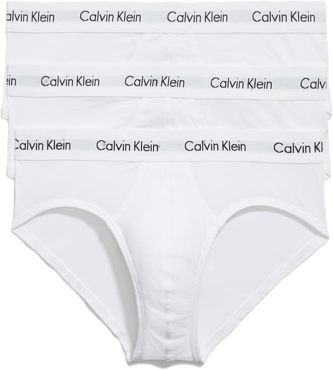 Calvin Klein Men’s 3 Pack Hip Briefs Underwear