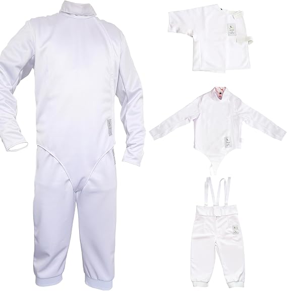 LEONARK 350NW Fencing Uniform Suit - Pants Jacket Vest Set for Foil Epee Saber