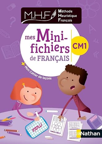 Méthode heuristique français CM1: Mes mini-fichiers de français + mon cahier de leçons