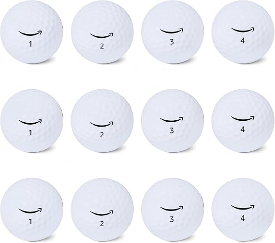 Amazon Basic Golf Balls Hyper Soft 1 Dozen 12 Pack
